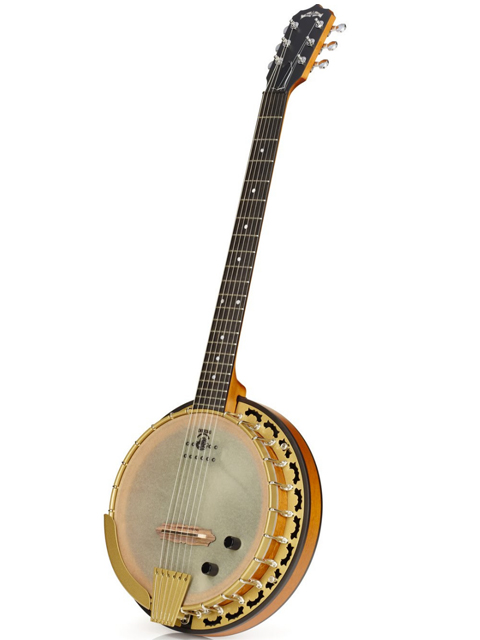 班卓(plectrum banjo),高音班卓(tenor banjo)等类型,没有高音五弦,多