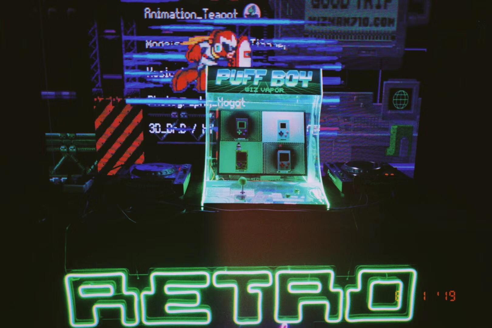 上海地下61蒸汽复古电子游戏展演retro game party