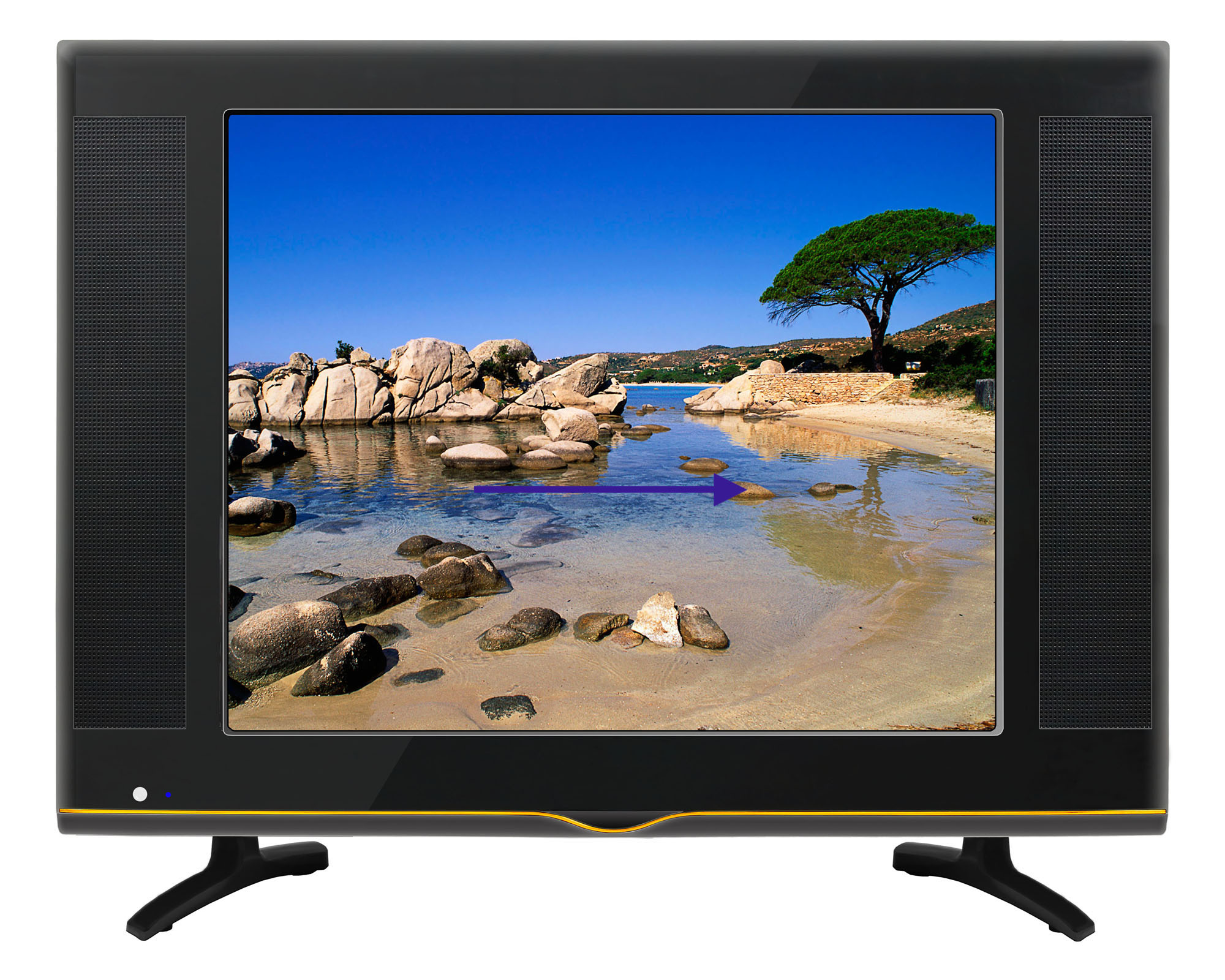 Guangzhou Dongpin Acdc Tvsolar Powered Tvdc 12 Volt Tv Dp 15 Inch