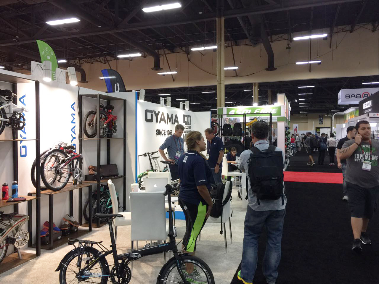 欧亚马亮相美国自行车展interbike