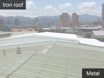Iron roof