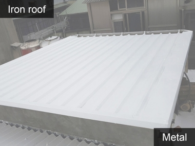 Iron roof