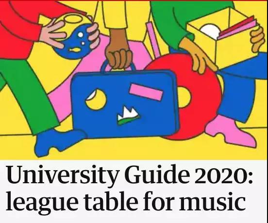 2020年《卫报》英国音乐学院最新排名 2020年《卫报》英国音乐学院最新排名