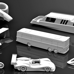 3D打印概念原型，3d打印模型