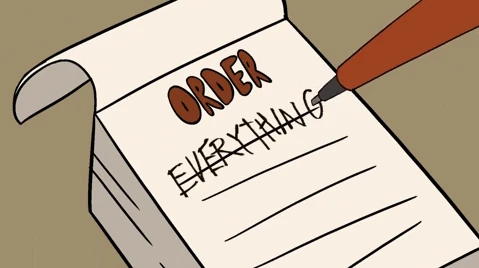 Cartoon Order Form