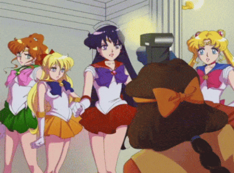 Anime Photoshoot GIF