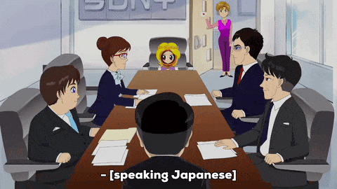Funny Meeting GIF