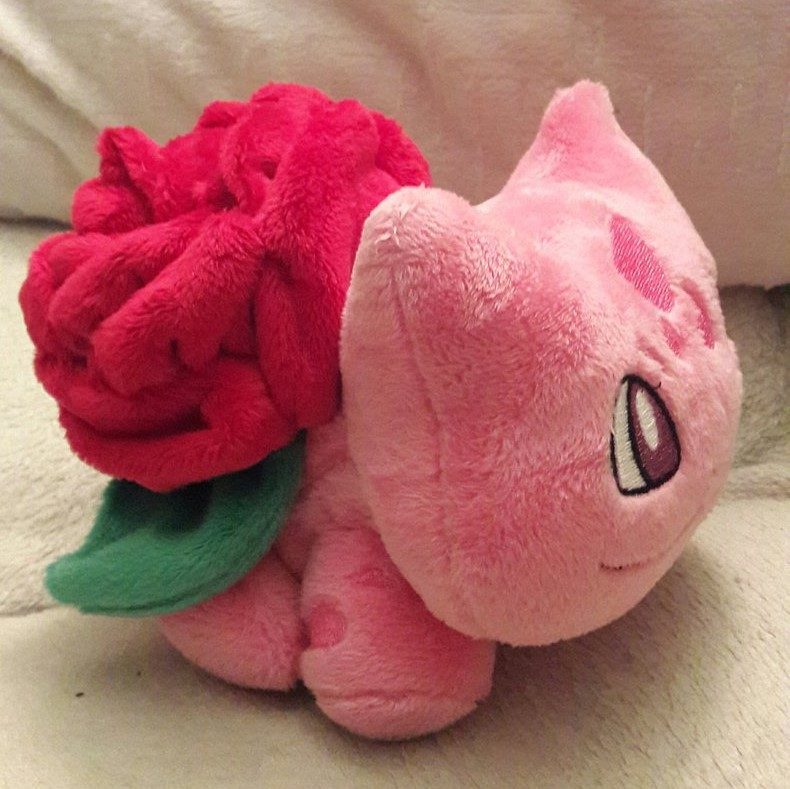 rose bulbasaur plush amazon