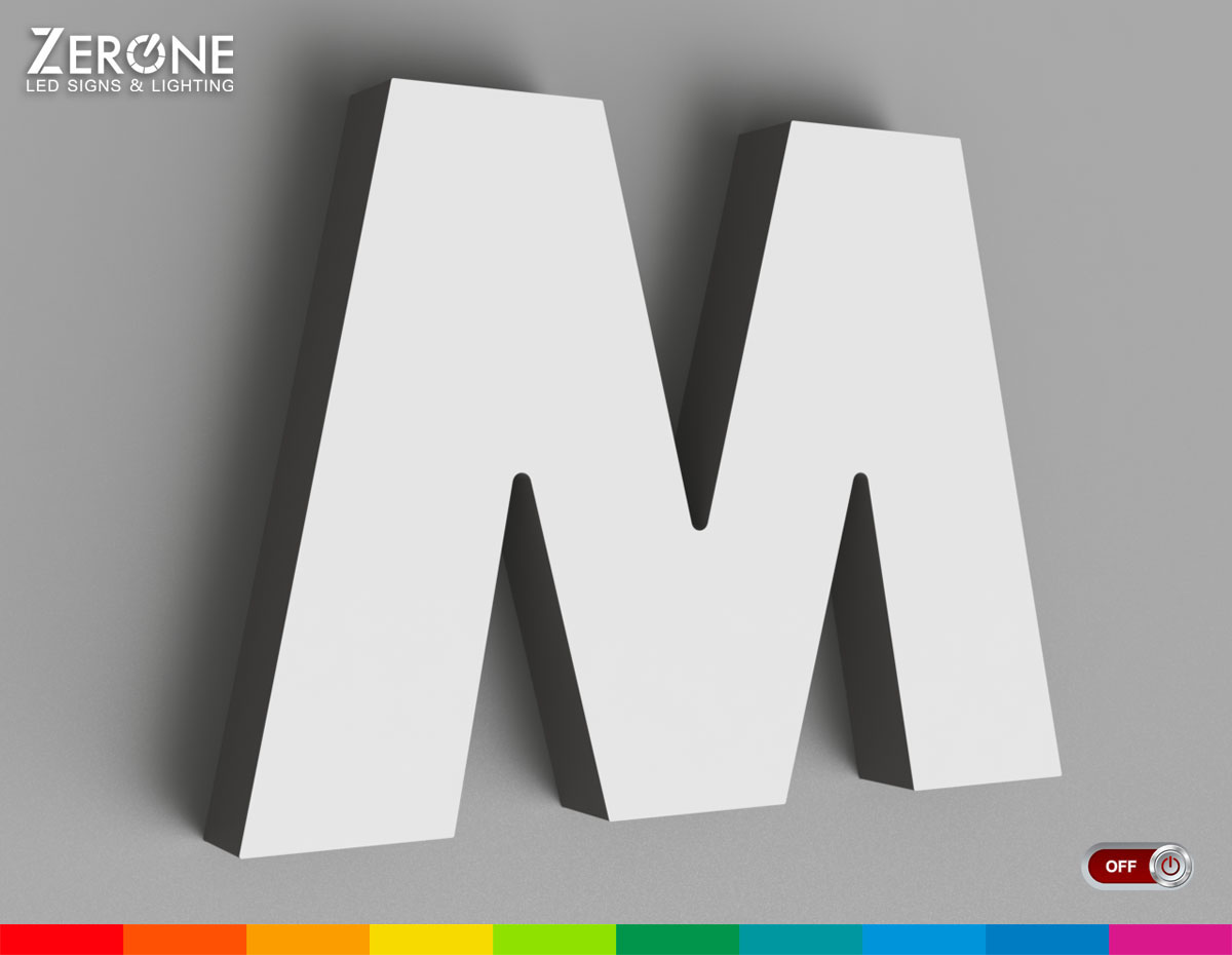 ZERONE SIGN（ZERO ONE SIGN）零壹标识 亚克力字、迷你字 LED SIGN , ACRYLIC SIGN ...