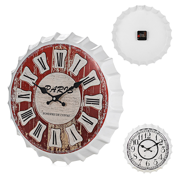 Braving Promo Bottle Cap Clock
