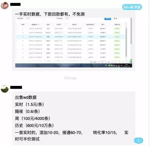 數億條借貸用戶數據在地下瘋狂交易,被清洗數百次
