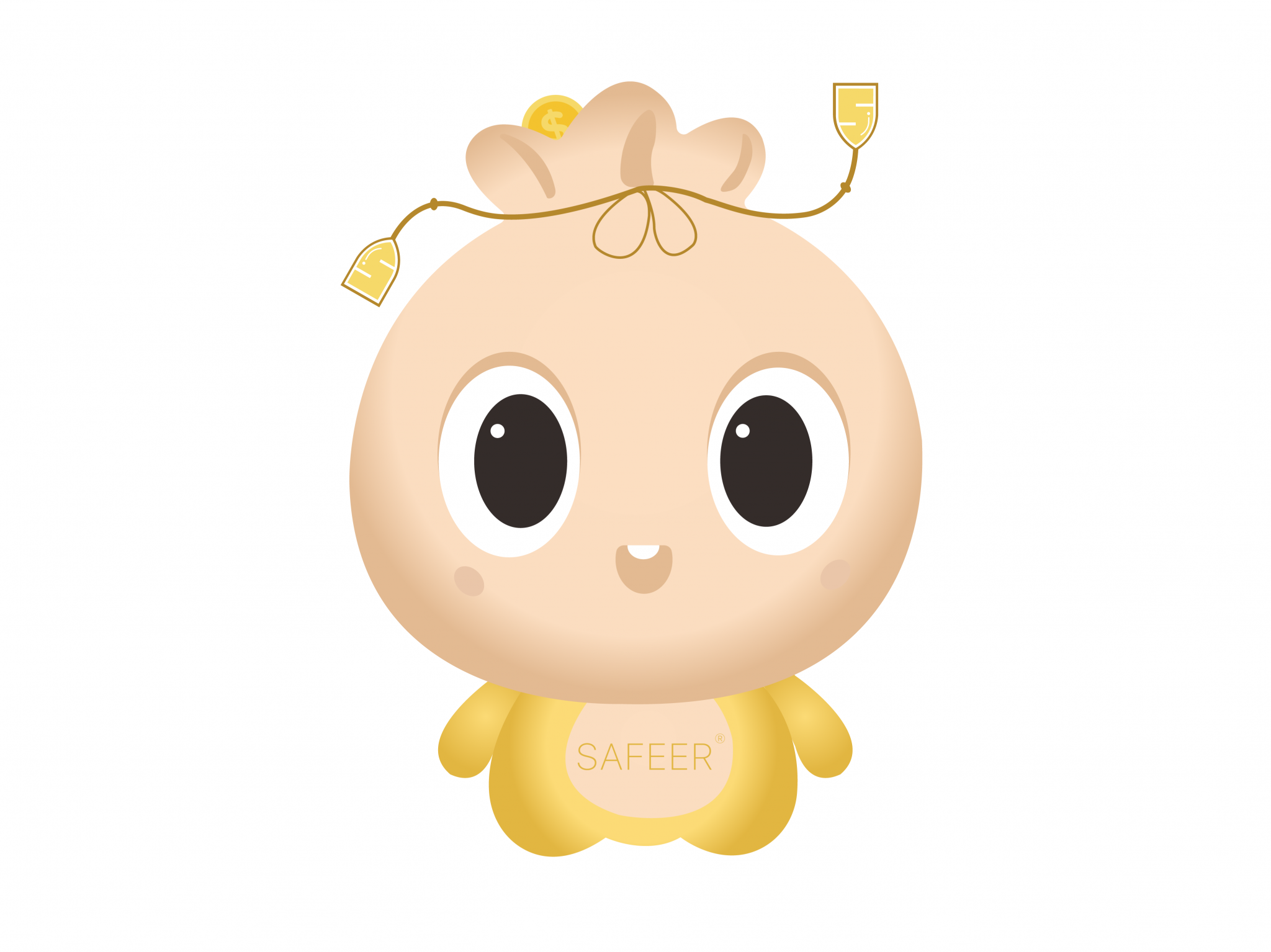 思福吉祥物带来新年好运!