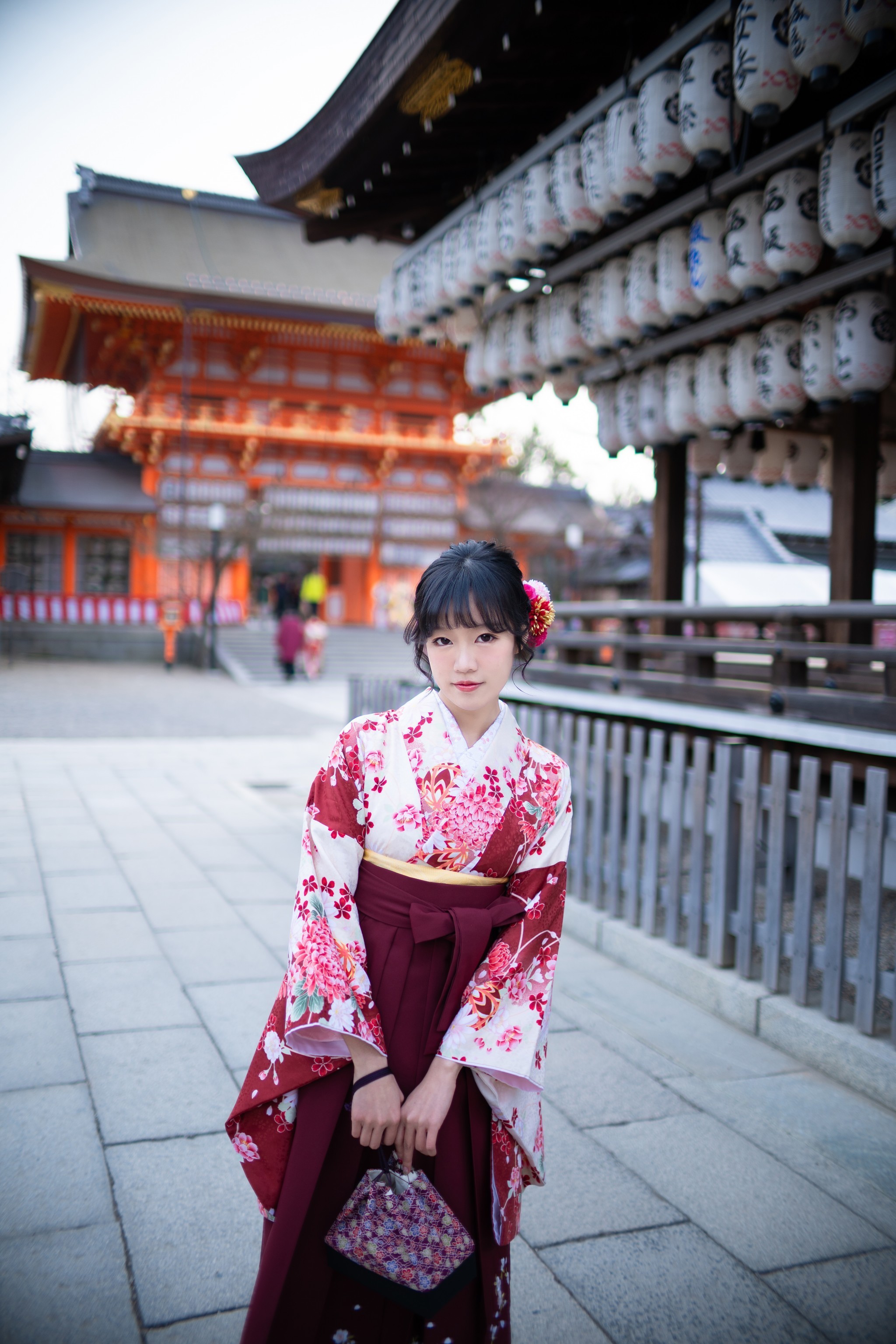 京櫻和服 京都和服出租 夏日和服 访问服 振袖 正绢和服体验 袴套餐 大正和服