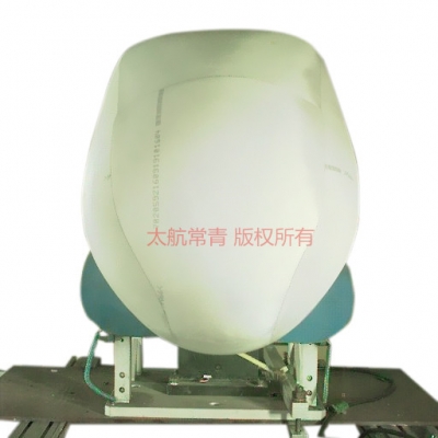 Passenger airbag front view