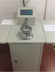 fluid percolation test box