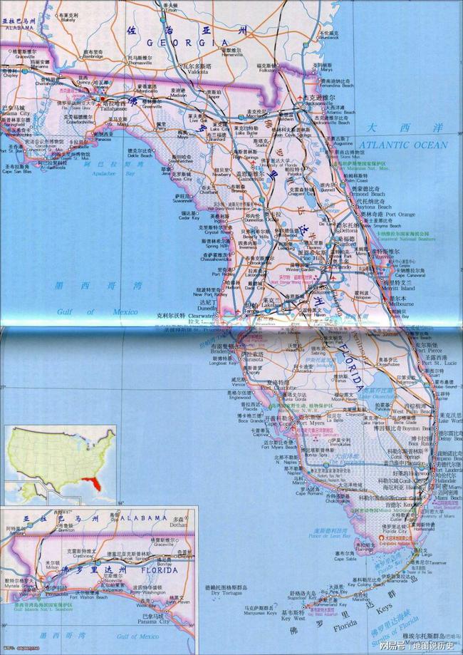 佛罗里达在哪里?美国大选六十年魔咒——得佛州者得天下