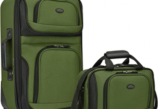 U.S. Traveler登机行李箱 + 旅行包 2件套